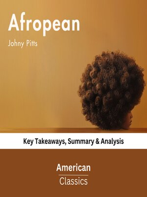 cover image of Afropean by Johny Pitts